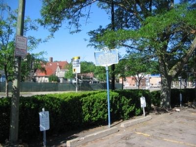 Erie Avenue Marker. Click for full size. Erie Avenue Marker image. Click for full size.
