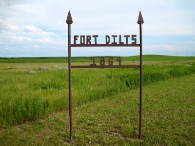 Entrance to Fort Dilts image. Click for full size.