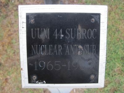 UUM 44 Subroc, Nuclear Anti-Sub, 1965 - 1989 image. Click for full size.