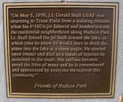 Lt. Gerald Stull USAF Marker image. Click for full size.