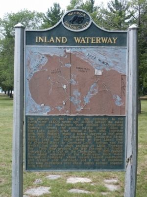 Inland Waterway Marker image. Click for full size.