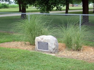 Wide View - - Potawatomi Trail of Death Marker image. Click for full size.