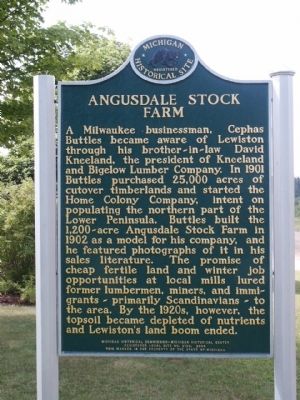 Angusdale Stock Farm Marker image. Click for full size.