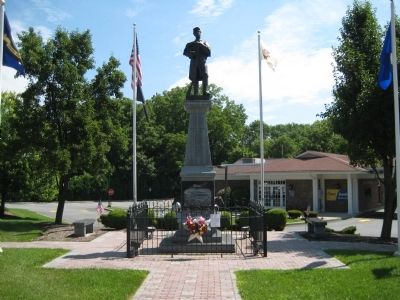 Hackettstown Civil War Monument image. Click for full size.