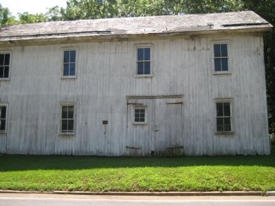 Barn in Beattystown with NRHP Plaque image. Click for full size.
