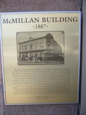 McMillan Building Marker image. Click for full size.