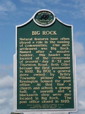 Big Rock Marker image. Click for full size.