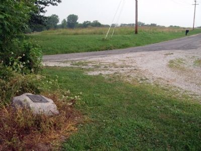 Looking North/West - - Potawatomi Trail of Death Marker image. Click for full size.