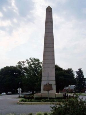 George Walton , buried at "Signers Monument" in Augusta image. Click for full size.