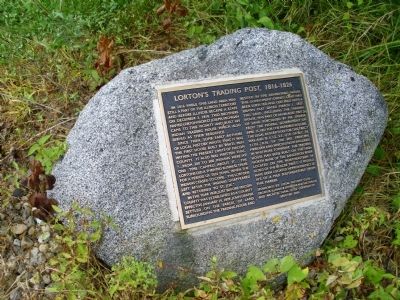 Full View - - Lorton's Trading Post Marker image. Click for full size.