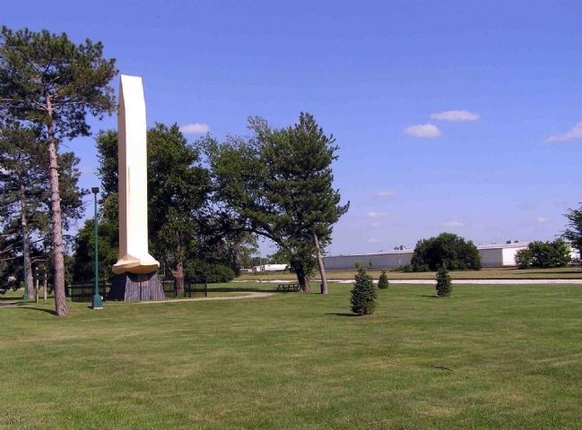 Golden Spike Monument. Click for full size. Golden Spike Monument image. Click for full size.