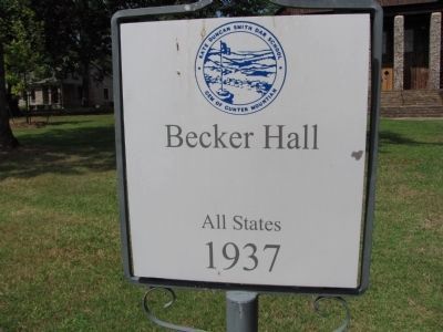Becker Hall image. Click for full size.