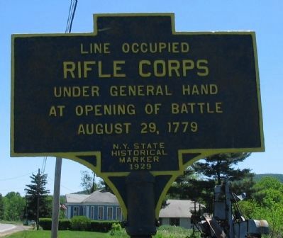 Line Occupied - Rifle Corps Marker. Click for full size. Line Occupied - Rifle Corps Marker image. Click for full size.