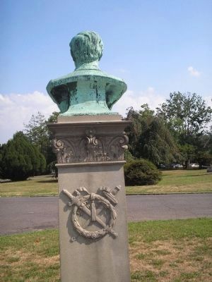 Rear of Curie Marker image. Click for full size.