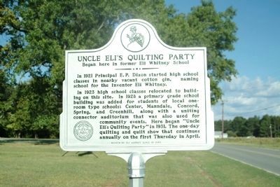 Uncle Eli's Quilting Party Marker image. Click for full size.