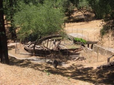 Ruins of Kennedy Tailing Wheel #2 image. Click for full size.
