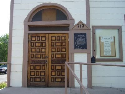 Flagstaff Presbyterian, Federated Community, Mexican Methodist Mission and United Methodist Churches Marker. Click for full size. Flagstaff Presbyterian, Federated Community, Mexican Methodist Mission and United Methodist Churches Marker image. Click for full size.