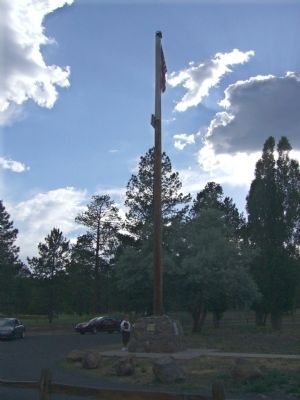Flagstaff Flag-Raising Monument image. Click for full size.