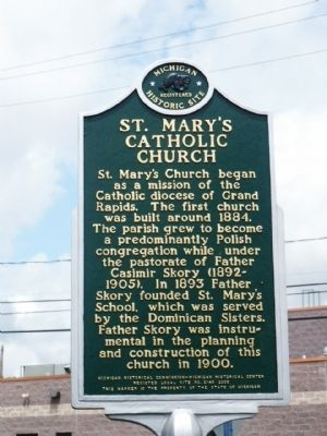 St. Mary's Catholic Church Marker. Click for full size. St. Mary's Catholic Church Marker image. Click for full size.