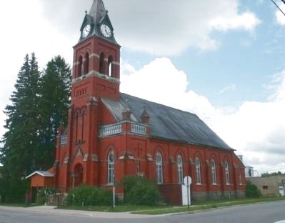 St. Mary's Catholic Church - from the northeast. Click for full size. St. Mary's Catholic Church - from the northeast image. Click for full size.
