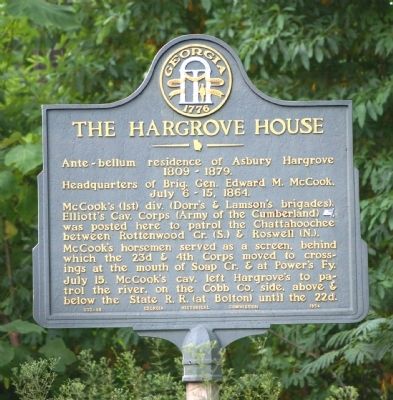 The Hargrove House Marker image. Click for full size.