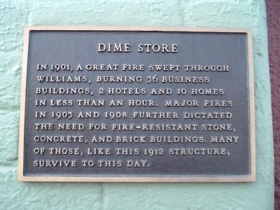 Dime Store Marker image. Click for full size.