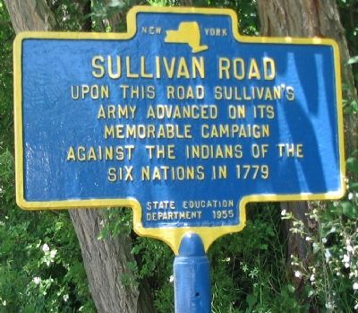 Sullivan Road Marker image. Click for full size.