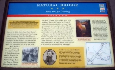 Natural Bridge Marker image. Click for full size.