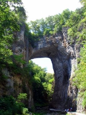 Natural Bridge image. Click for full size.