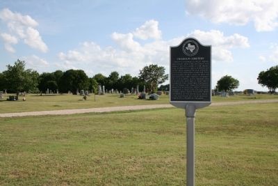 Chisholm Cemetery Marker image. Click for full size.