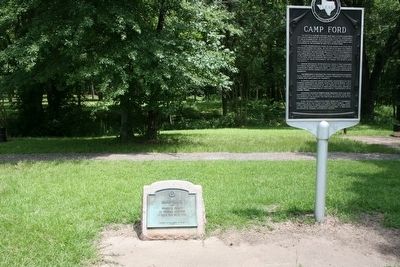 Camp Ford Marker and additional 1936 Camp Ford Marker image, Touch for more information