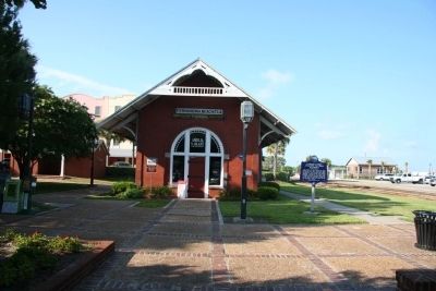 Florida's First Atlantic to Gulf Railroad Marker image. Click for full size.