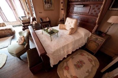 Edison’s Home, Bedroom in Which Edison Died image. Click for full size.