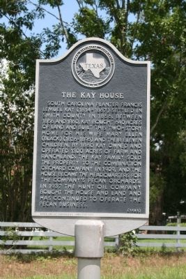 The Kay House Marker image. Click for full size.