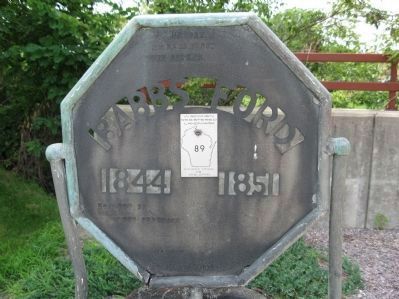Babb's Ford Marker image. Click for full size.