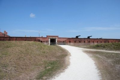 Fort Clinch Military Road image. Click for full size.