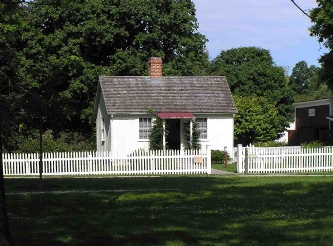 Hoover Birthplace Cottage (1871) image. Click for full size.