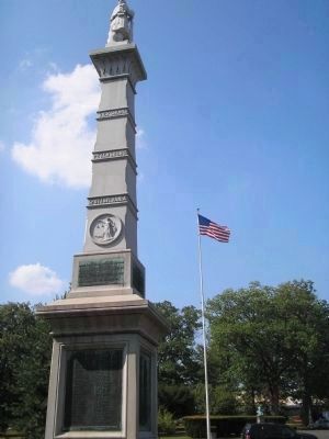 Passaic County Soldiers and Sailors Monument Marker image. Click for full size.