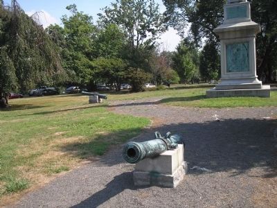 Cannon at the Passaic County Soldiers and Sailors Monument image. Click for full size.
