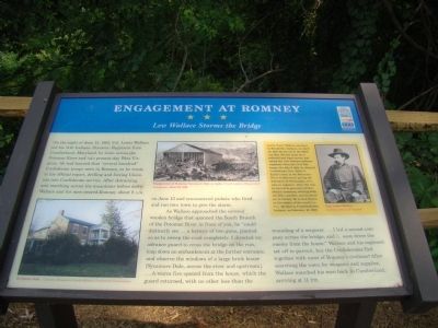 Engagement at Romney Marker image. Click for full size.