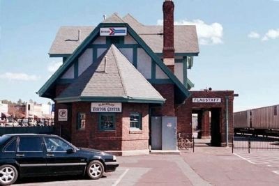 Flagstaff Railroad Depot image. Click for full size.