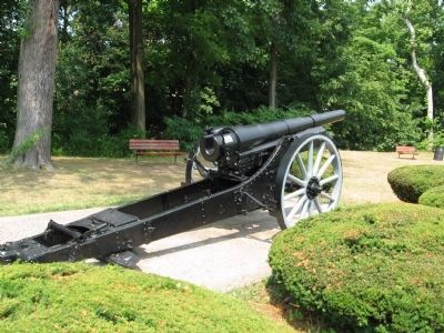 Captured WW I German Howitzer image. Click for full size.