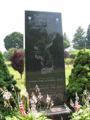 Bristol Korean War Monument image. Click for full size.