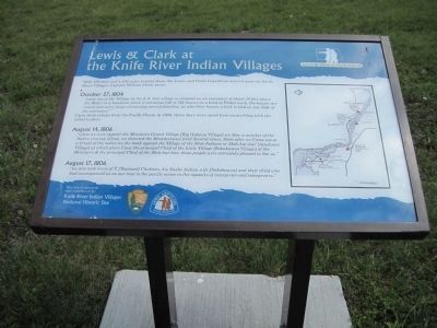 Knife River Indian Villages Story Board image. Click for full size.
