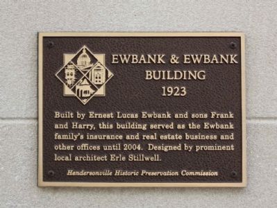 Ewbank & Ewbank Building Marker image. Click for full size.