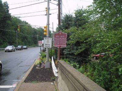 Marker on Eagle Rock Road. Click for full size. Marker on Eagle Rock Road image. Click for full size.
