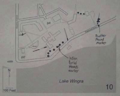 Map of Panther Mound Marker Area. Click for full size. Map of Panther Mound Marker Area image. Click for full size.