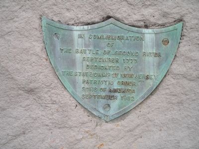 The Battle of Second River Marker. Click for full size. The Battle of Second River Marker image. Click for full size.