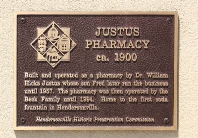 Justus Pharmacy Marker image. Click for full size.