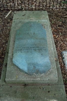James Goedy Tombstone image. Click for full size.